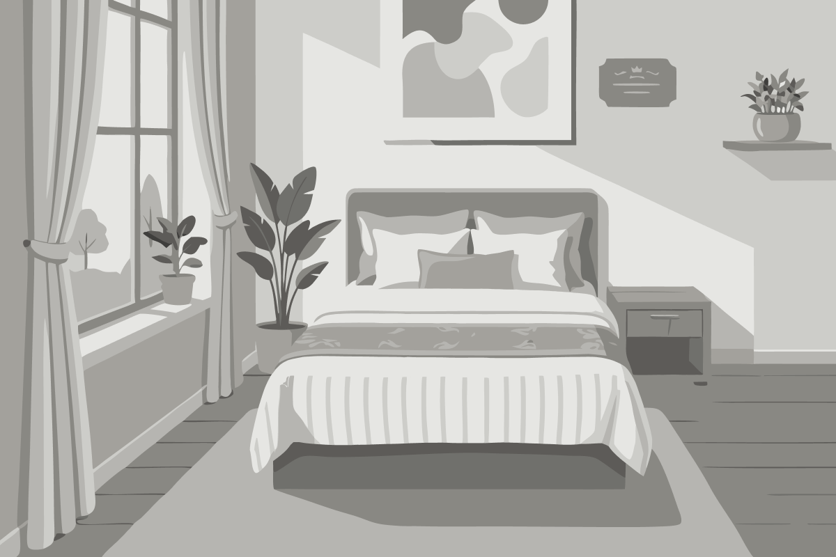 Chambre Lit Queen-Size Deluxe - Non-Fumeurs